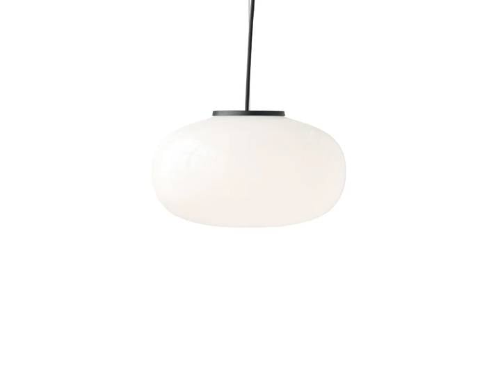 New Works Suspension Karl-Johan Large Ø40 cm Blanc opale