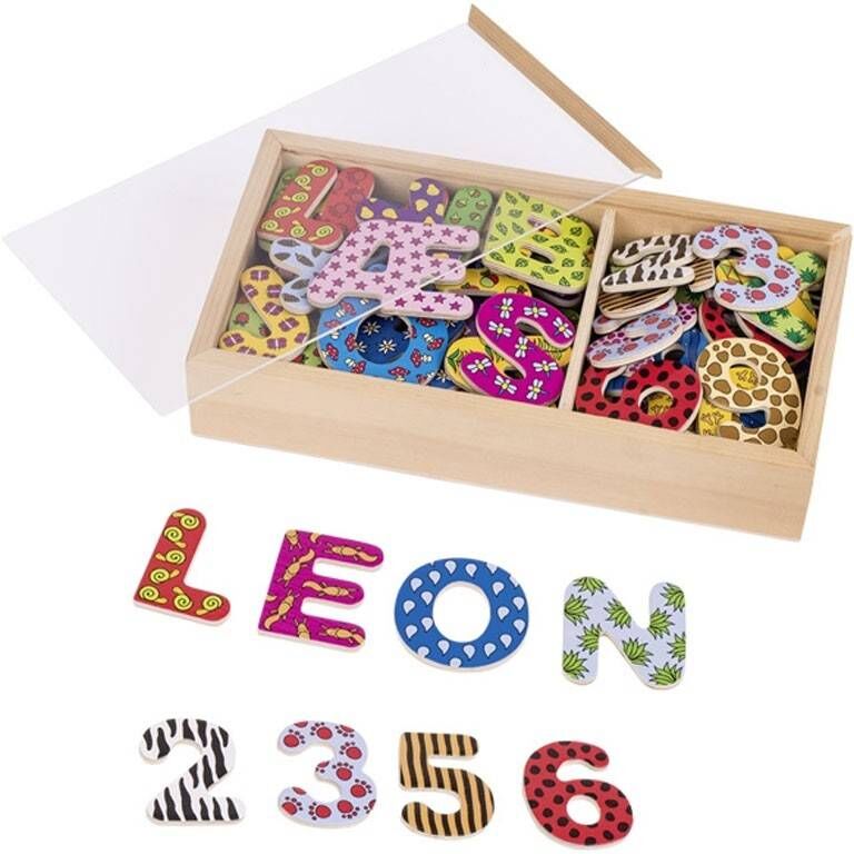 Coffret aimants alphabet et chiffres II - Goki