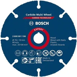 BOSCH Trennscheibe »EXPERT Carbide Multiwheel« 7.6 cm braun