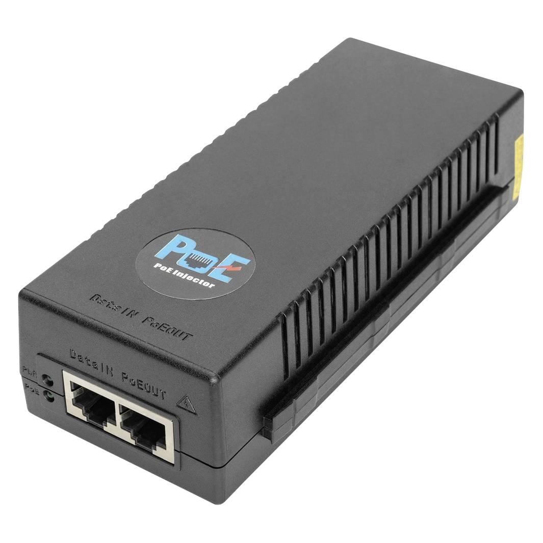 Digitus 10 Gigabit Ethernet PoE+ Injektor, 802.3at, 30 W (802.3af (PoE), 802.3at (PoE+), 30 W) (DN-95108)