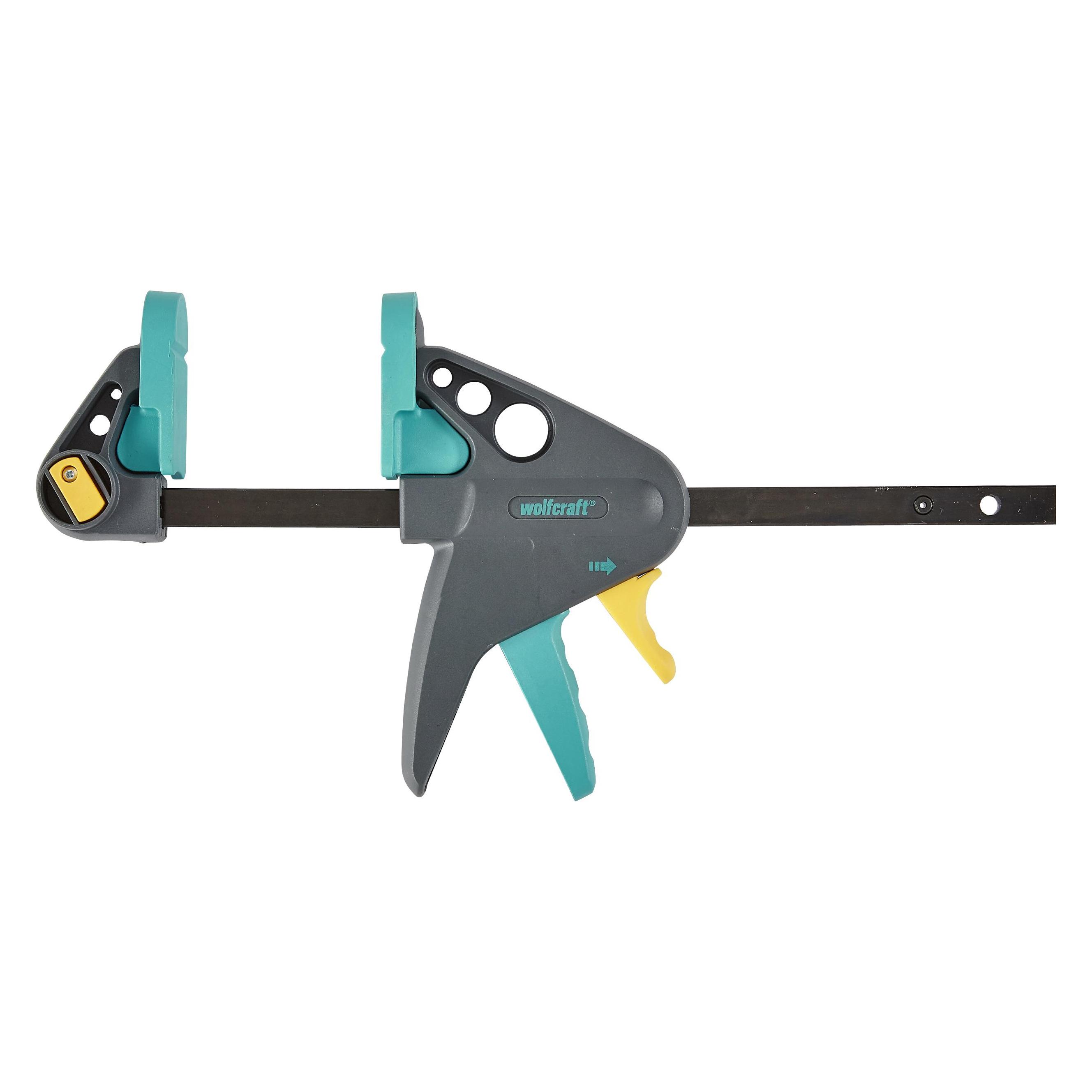 wolfcraft 1 EHZ- Einhandzwinge PRO 65/150mm (150 mm) (3456000)