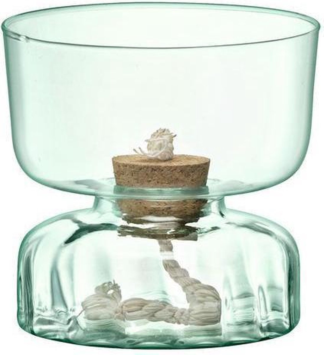 L.S.A. Canopy Self Watering Vaas van Glas en Leisteen, 13 cm