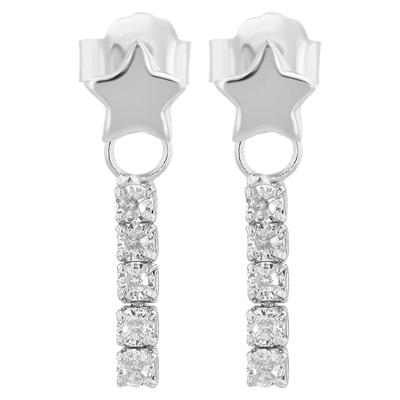 Kettenanhänger ADELIA´S "Anhänger – Stern Anhänger aus 925 Silber", silber, Schmuckanhänger, Damen, Silber 925 (Sterlingsilber), Kettenanhänger, Ideal als Geschenk für besondere Anlässe