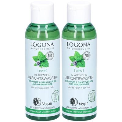 Purify Klärendes Gesichtswasser Bio-Minze & Salicylsäure aus der Weidenrinde 2x 2x125 ml