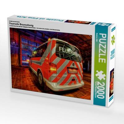 CALVENDO Puzzle Ein Motiv aus dem Kalender Feuerwehr Braunschweig | 2000 Teile Lege-Größe 90x67cm Foto-Puzzle für glückliche Stunden