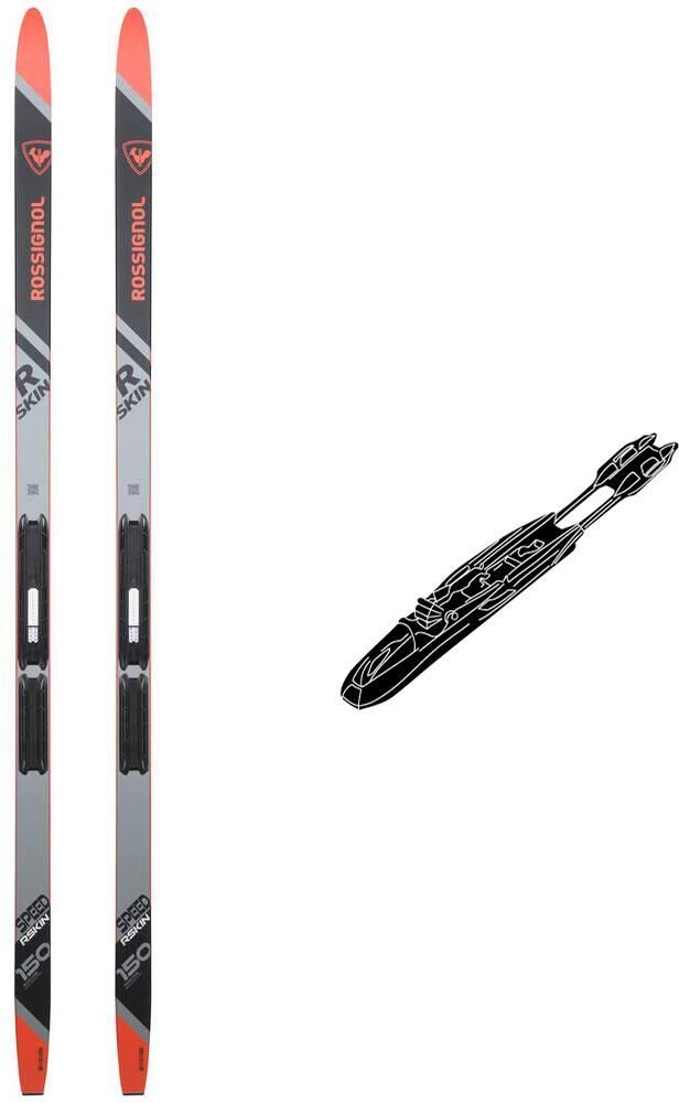 Rossignol  - Pack Ski Nordique Speed R-Skin Long Sizes - 150 + Race Jr Classic - Ski Nordique