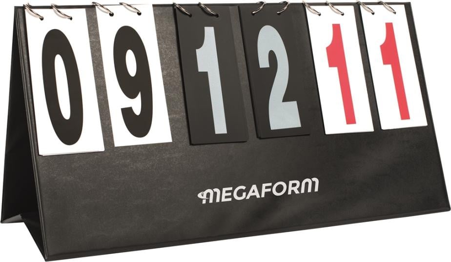 Megaform Tafelscorebord voor 3 teams van PVC-karton