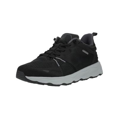 Trekkingschuh WALDLÄUFER "Waldläufer Wanderschuhe Textil", Herren, Gr. 43, schwarz-weiß (schwarz, weiß), Textil, Schuhe Trekkingschuh