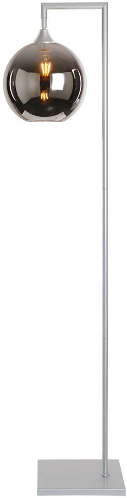 17 Stories Aeshia 155 H cm Task Floor Lamp Silver/Silver 155cm H X 15cm W X 35cm D