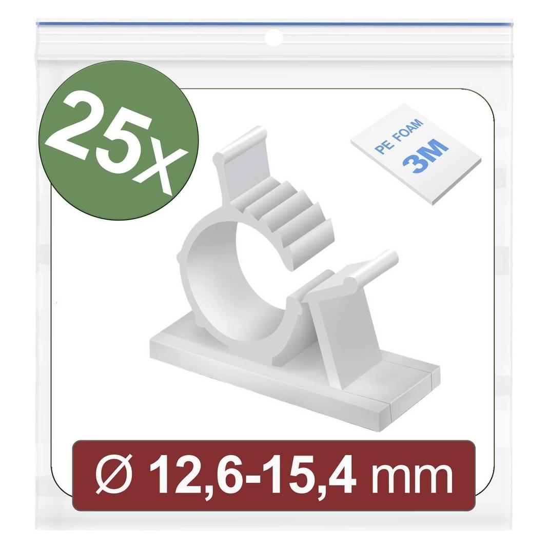 Quadrios 24CA447 Befestigungssockel selbstklebend 24CA447 Bündel-Ø-Bereich 12.6 (24CA447)