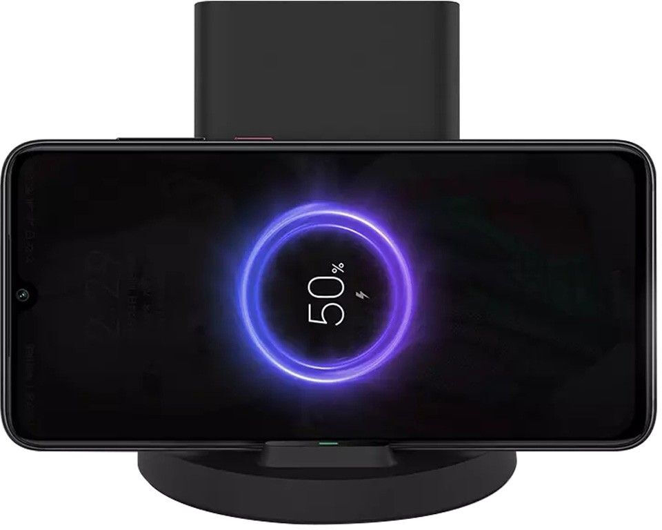 Xiaomi Mi 20W Wireless Teléfono móvil Negro Corriente alterna Cargador inalámbrico Interior