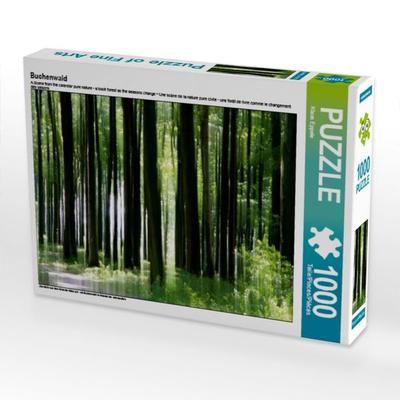 CALVENDO Puzzle Buchenwald | 1000 Teile Lege-Größe 64x48cm Foto-Puzzle für glückliche Stunden