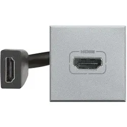 Legrand HC4284 Anschlussdose HDMI aluminium