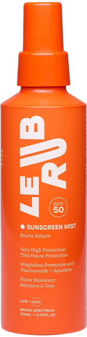 150ml LE RUB Sunscreen Mist SPF 50