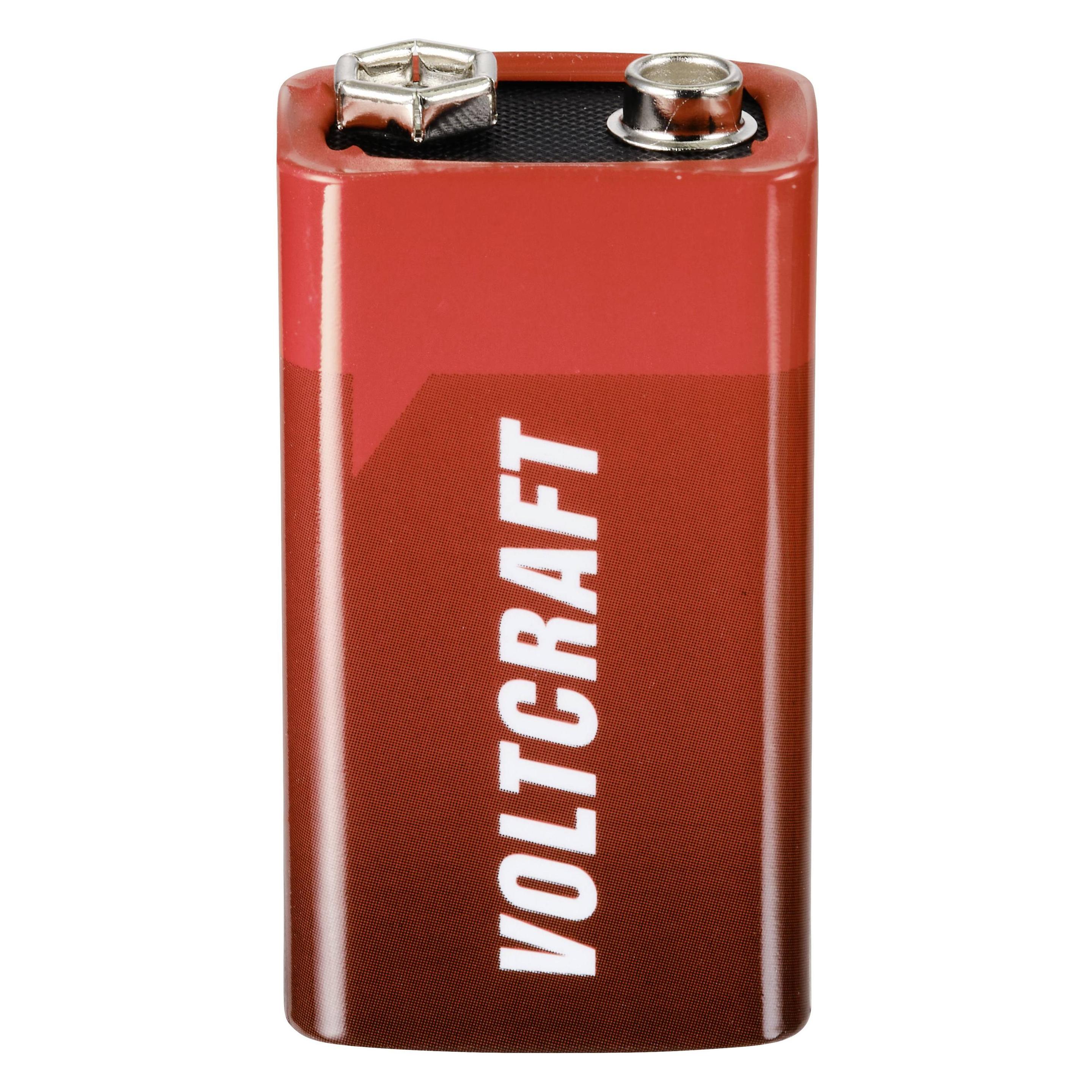 Voltcraft 6LR61 (10 Stk., 9V Block, 550 mAh) (VC-12629385)