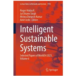 Intelligent Sustainable Systems, Fachbücher von Dharm Singh, Amit Joshi, Atulya K. Nagar, Durgesh Kumar