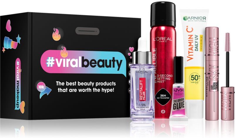 L’Oréal Paris #viralbeauty Box gift set W