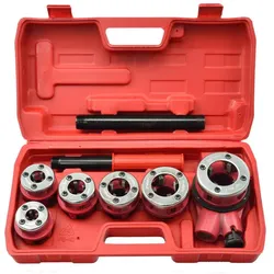 GEKO, Drehmomentschlüssel, Rohrhahn-Set, 6 -Ãsen (1/4")