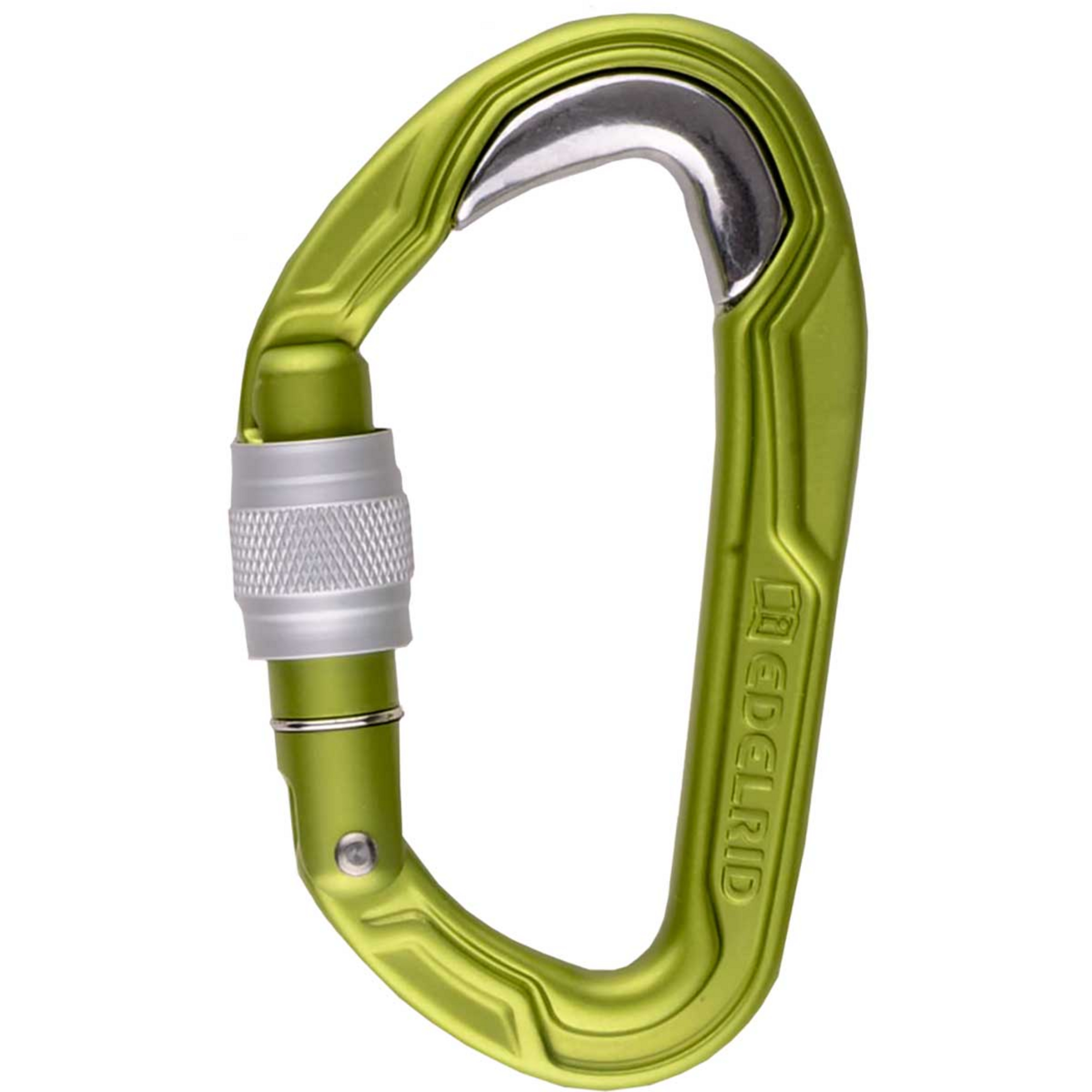 Edelrid Bulletproof Screw Karabiner Karabiner gruen Alpinklettern