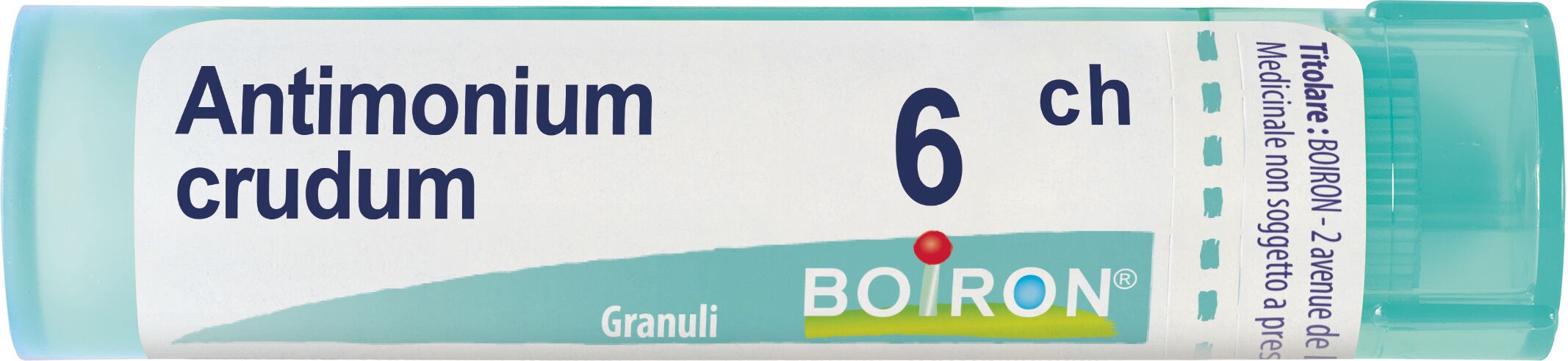 Antimonium Crudum 6ch Granuli Multidose Boiron