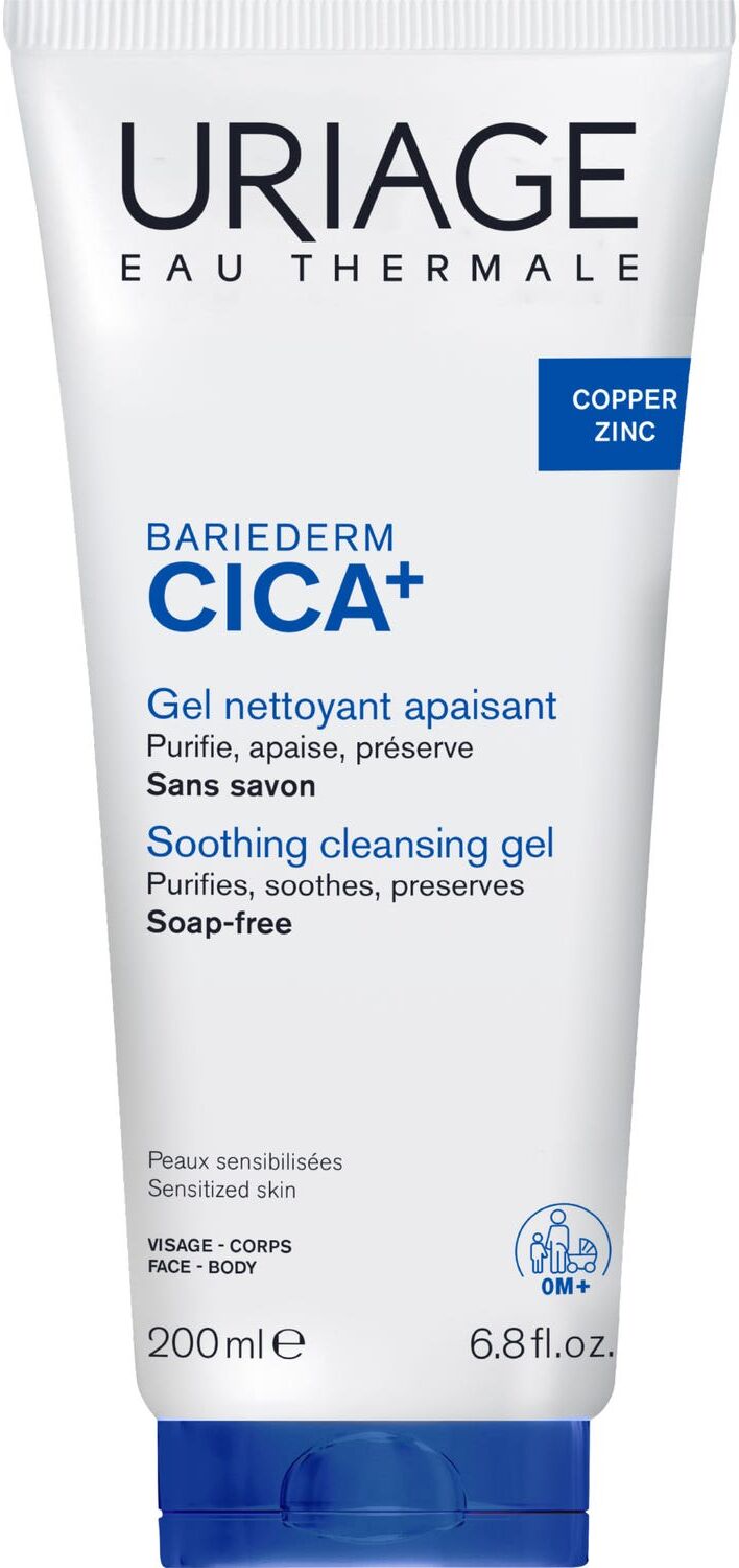 URIAGE Bariéderm CICA Gel Limpiador Anti-irritaciones 200 ml