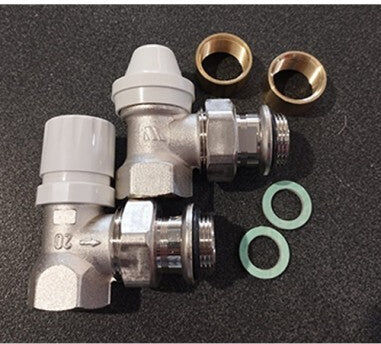 Ideal Clima Kit collegamento idraulico Skudo e valvola a 2 vie motorizzabile TGCL01
