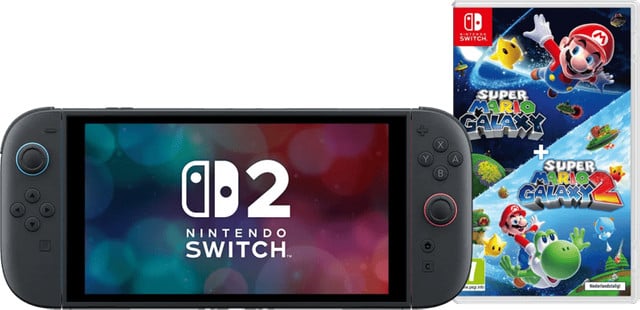 Nintendo Switch 2 (2026) inclusief Super Mario Galaxy 1+2