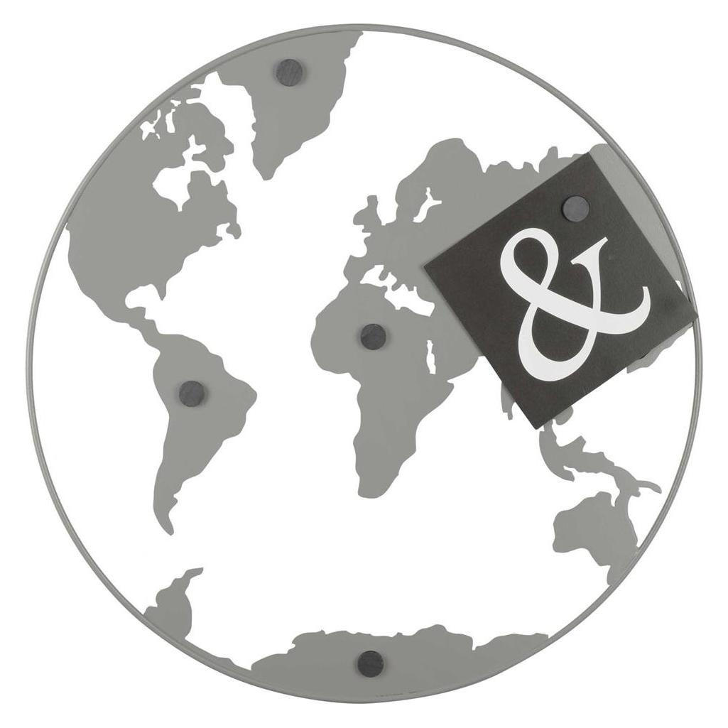 present time World Map (Magnettafel, Pinnwand) (PT3863GR)