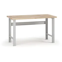 Werkbank G7, Buche-Leimholzplatte, 1500 x 800 x 840 mm