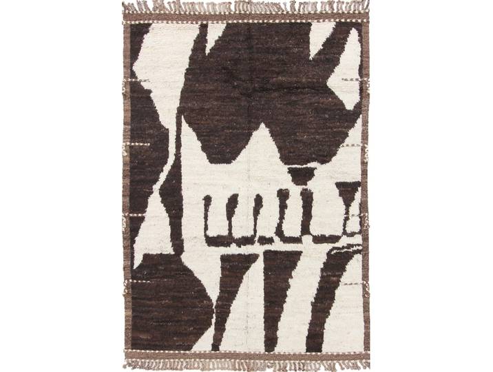 Berber Atlas Teppich 176x244 Handgeknüpft Modern Orientteppich Designteppich Wolle