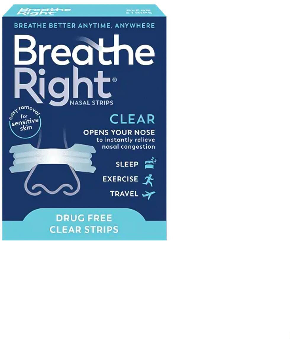 Breathe Right Strips 30 Bandelettes