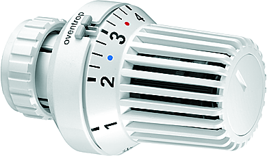 Oventrop Uni XD Thermostat 1011374 7-28 GradC, weiß, mit Flüssigfühler, ohne Nullstellung