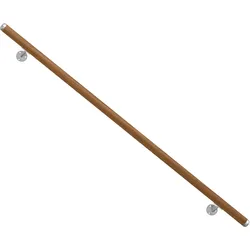 Dolle Handlaufset zur Wandmontage 1,5m Eiche versiegelt, rund