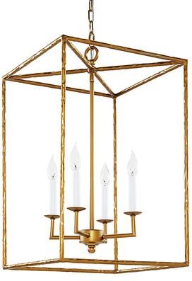 Hadley Pendant - Large Antique Brass - Ballard Designs