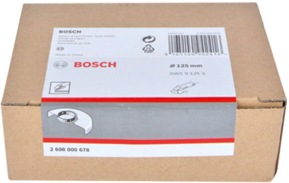 Bosch Schleifschutzhaube für GWS 9-125, GWS 9-125 P; GWS 9-125 S Professional, 125 mm (2608000678)