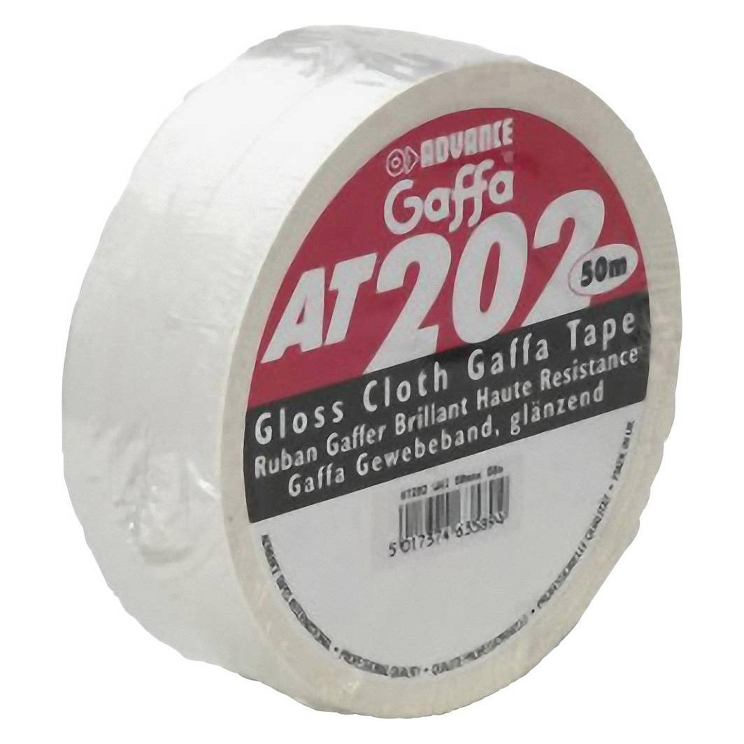Advance AT 202 Gaffa-Tape weiss (50 mm) (5807W)