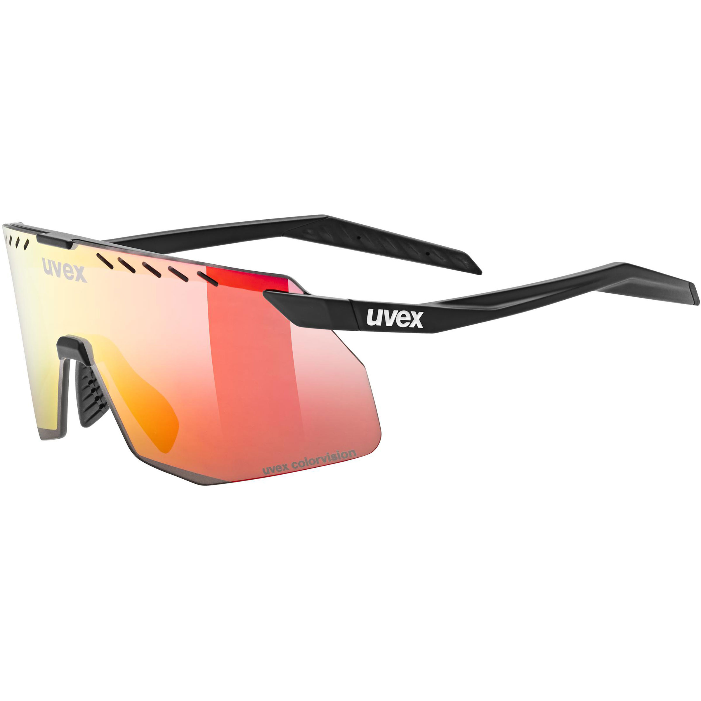 Uvex Pace Stage S CV Sportbrille Sportbrillen & Sportsonnenbrillen schwarz Gravel | Rennrad | Trailrunning