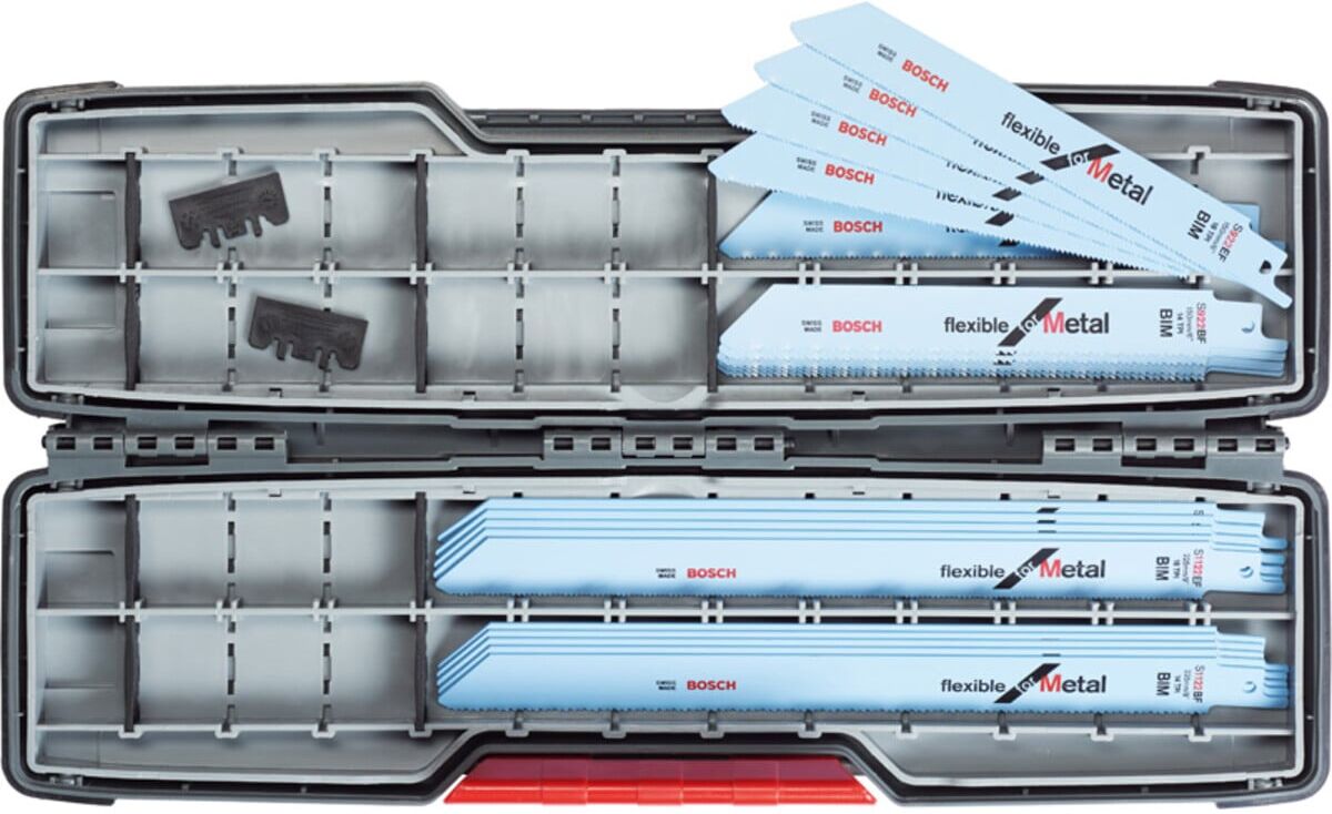 Bosch Säbelsägeblatt-Set Topseller in Tough Box 20-teilig für Hubsäge (2607010995)