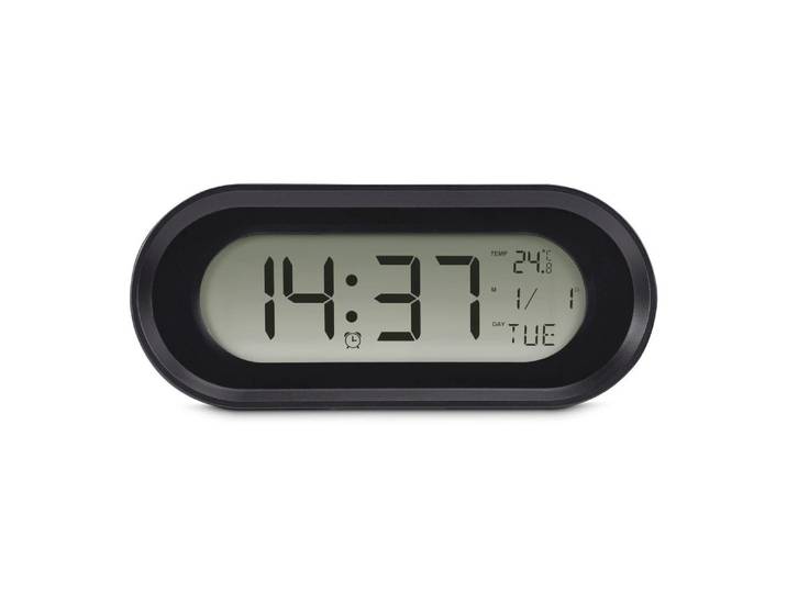 Hama Digitale wekker Samos lcd Wekker radio Zwart