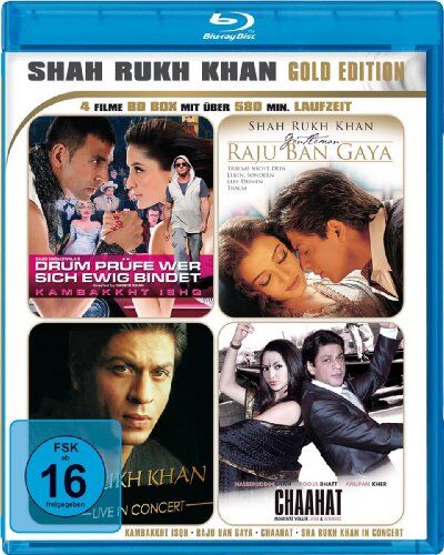 Shahrukh Khan - Shahrukh Khan - Gold Edition [Blu-ray] - Preis vom 27.09.2026 03:53:48 h