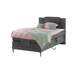 switch Motor-Boxspringbett  Wave , schwarz , Maße (cm): B: 130 H: 111