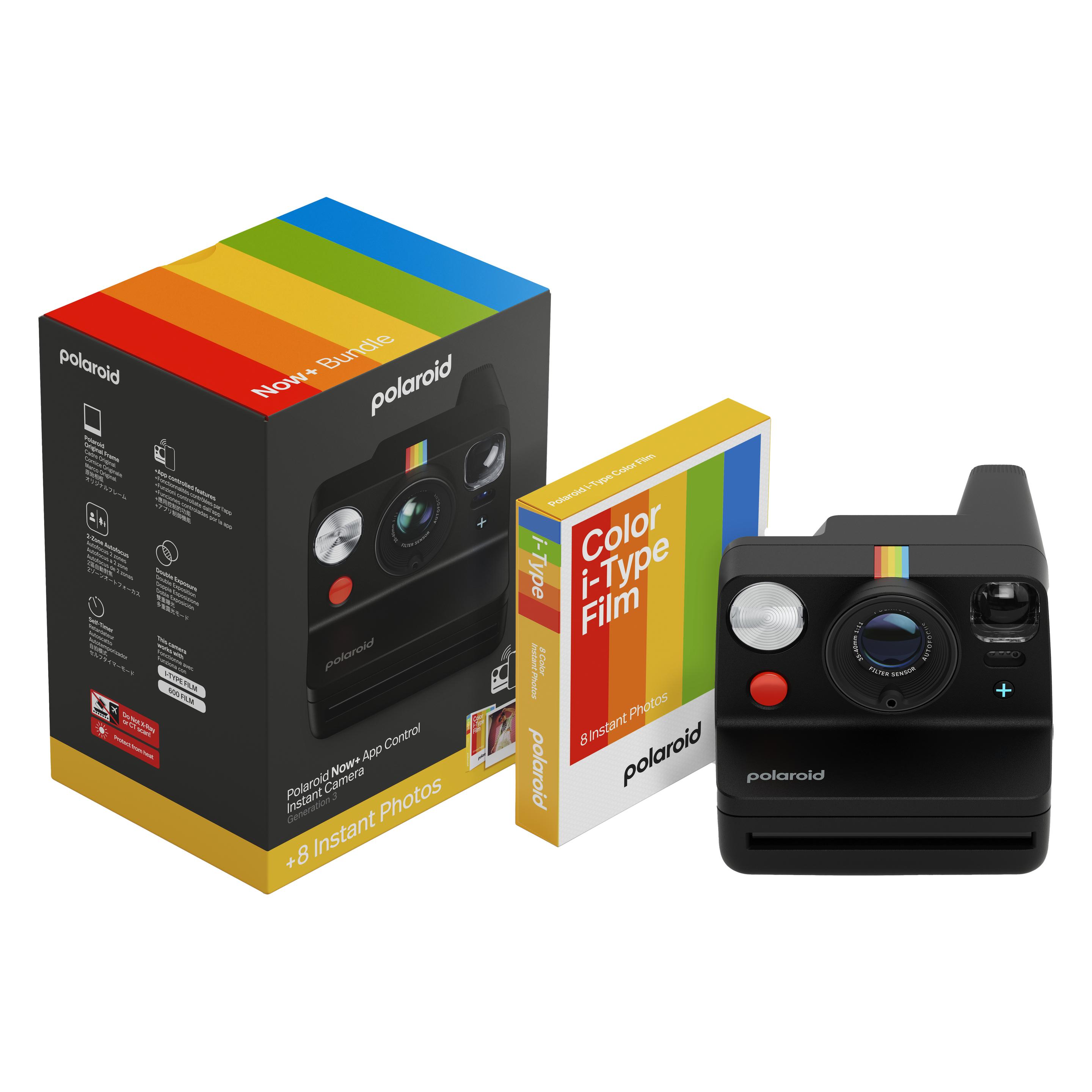 Polaroid Now+ Gen 3.0 + Color Film Bundle (8 Fotos) (006575)