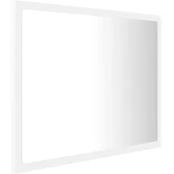 Helloshop26 - LED-Badezimmerspiegel 60 x 8,5 x 37 cm weißes Acryl 02_0006981