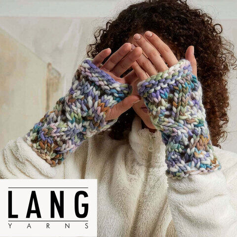Strickanleitung – Stulpen aus Lang Yarns Bold Color
