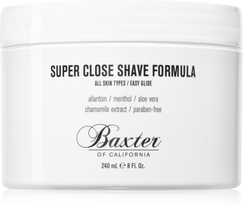 Baxter of California Super Close Shave crème à raser 240 ml