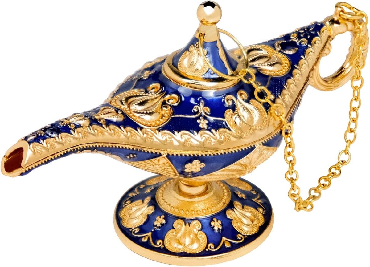 Legendarische Aladin Lamp - Magische Decoratie voor Thuis en Kostuumaccessoires