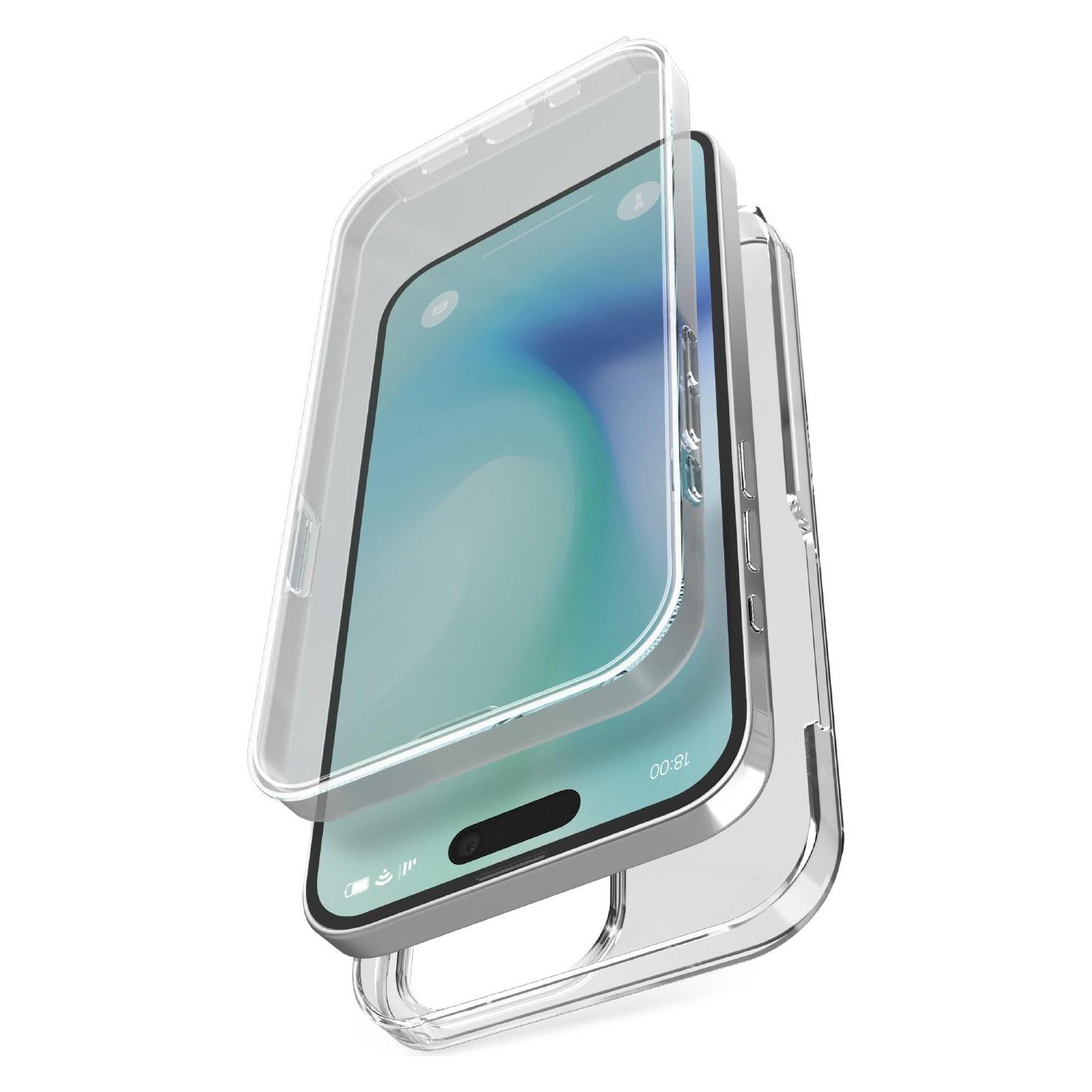 SBS Hardcase Extreme 360° (iPhone 16 Pro, Transparent (Apple iPhone 16 Pro) (TECOV360IP1661P)