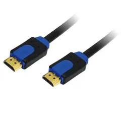 LogiLink Kabel HDMI High Speed mit 2x HDMI Typ A Stecker 1080p Full HD, 5m, Schwarz