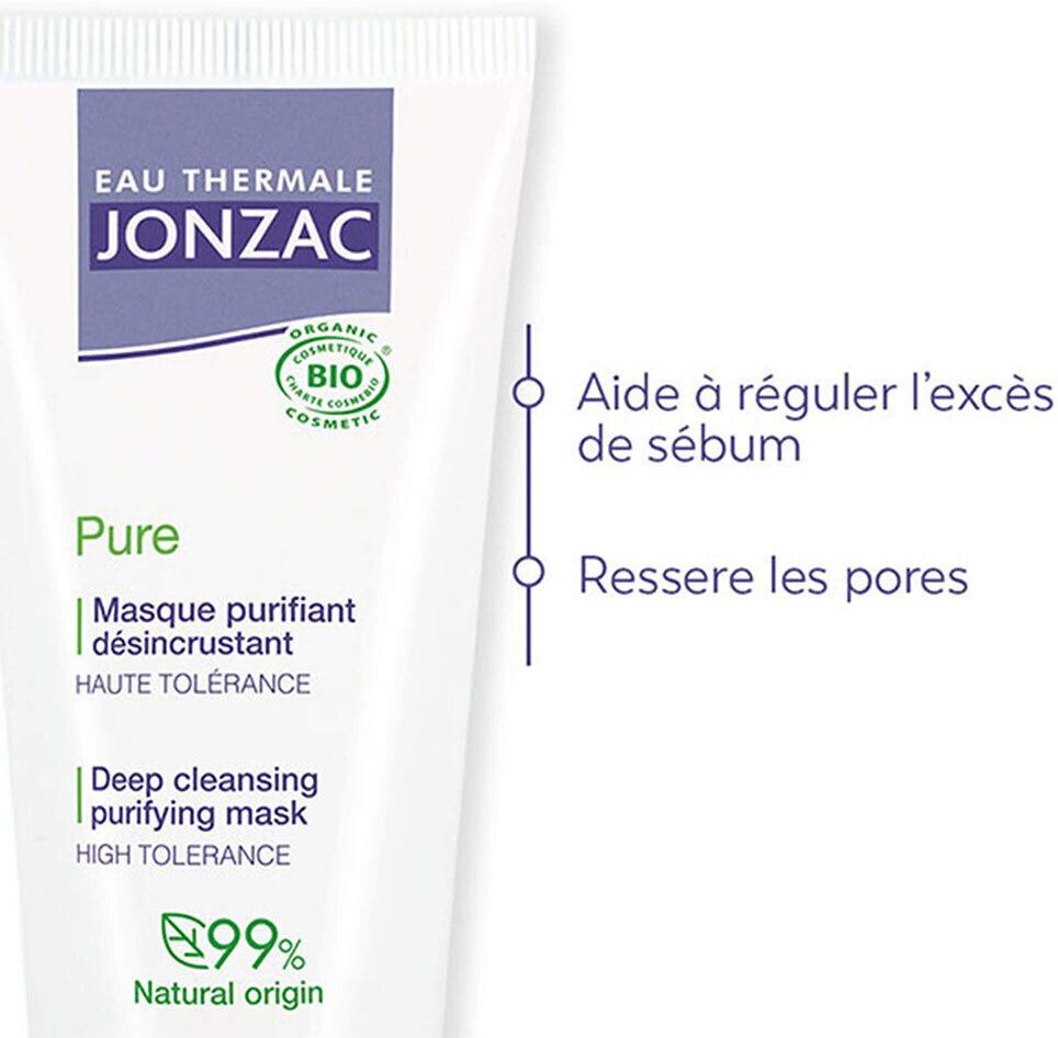 Jonzac Pure Masq Purif Desinc 50Ml 50 ml Gesichtsmaske