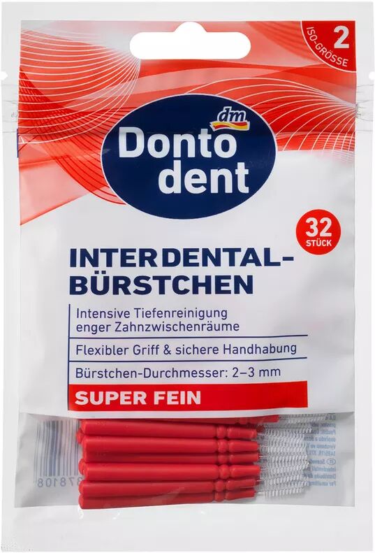 Dontodent - Interdental-Bürstchen ISO 2, 32STK